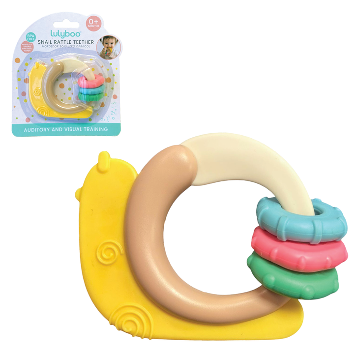 Snail Rattle Toy