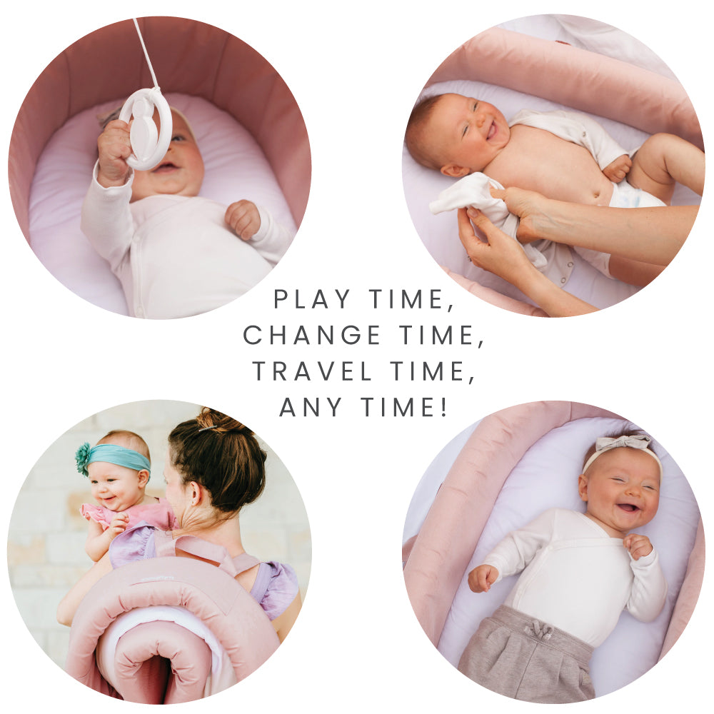 Indoor / Outdoor Cuddle & Play Lounge - Blush