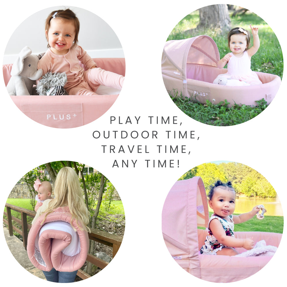 Indoor / Outdoor Cuddle & Play Lounge+ - Blush