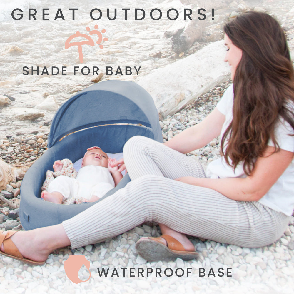Indoor / Outdoor Cuddle & Play Lounge+ - Denim