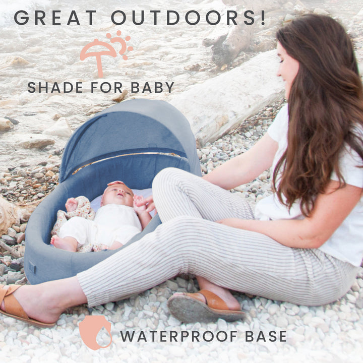 Indoor / Outdoor Cuddle & Play Lounge+ - Denim