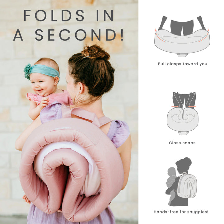 Indoor / Outdoor Cuddle & Play Lounge - Blush