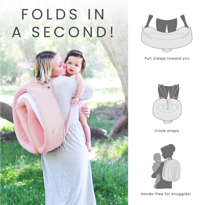 Indoor / Outdoor Cuddle & Play Lounge+ - Blush