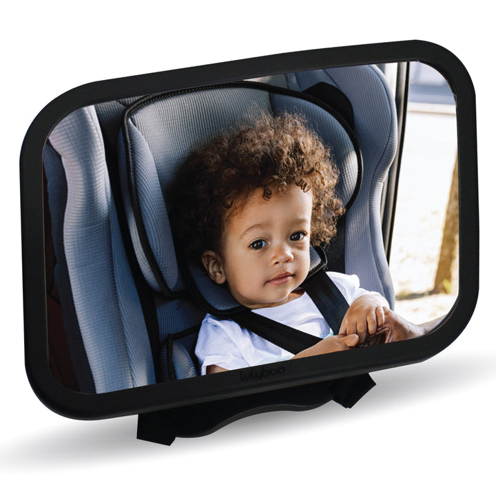 360° Rotation Large Backseat Baby Car Mirror